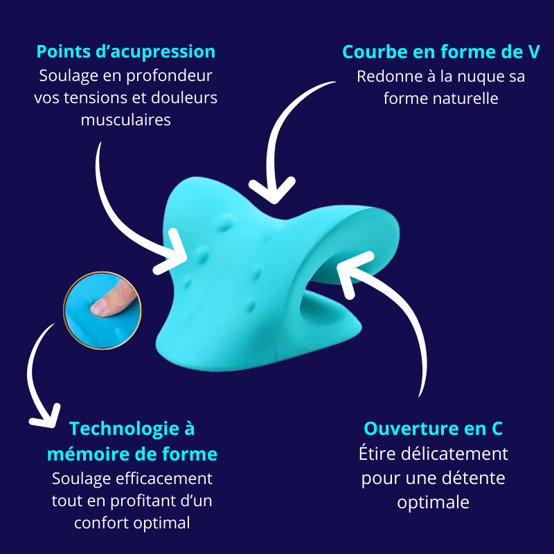 CERVILUXE-Civière de traction cervicales